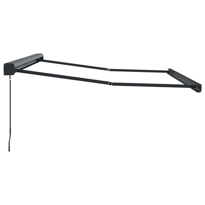 Awning Anthracite 3 x 2.5 m Metal