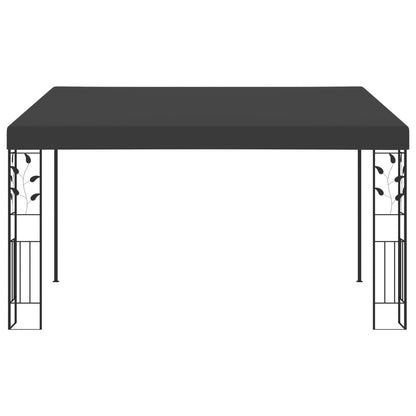 Wall-mounted Gazebo 4x3x2.5 m Anthracite