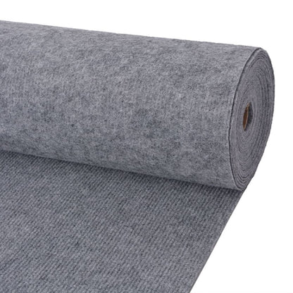 Exhibition Carpet Rib 1.2x15 m Grey