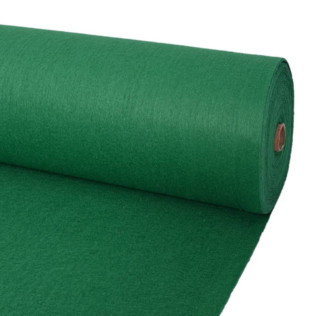 Exhibition Carpet Plain 1.2x12 m Green