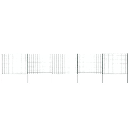 Garden Fence Set 77.5x64 cm Green