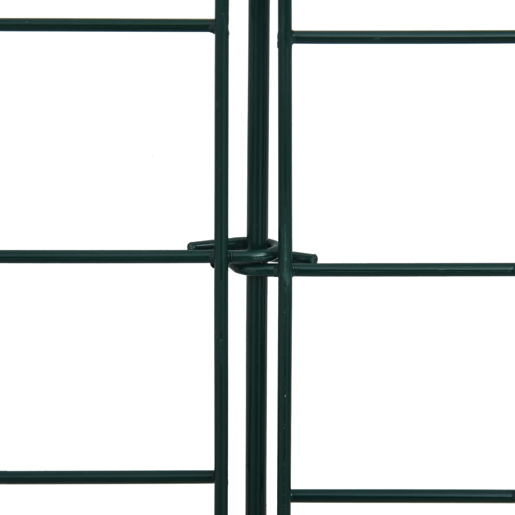 Garden Fence Set 77.5x64 cm Green