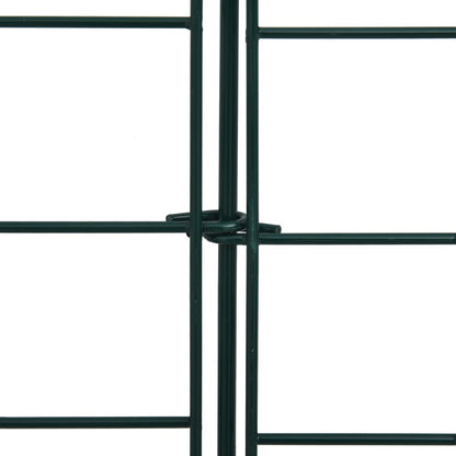 Garden Fence Set 77.5x64 cm Green