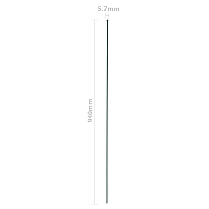 Garden Fence Set 77.5x64 cm Green