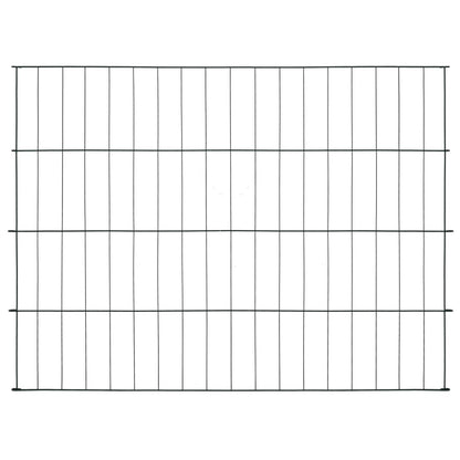 Garden Fence Set 115x79 cm Green