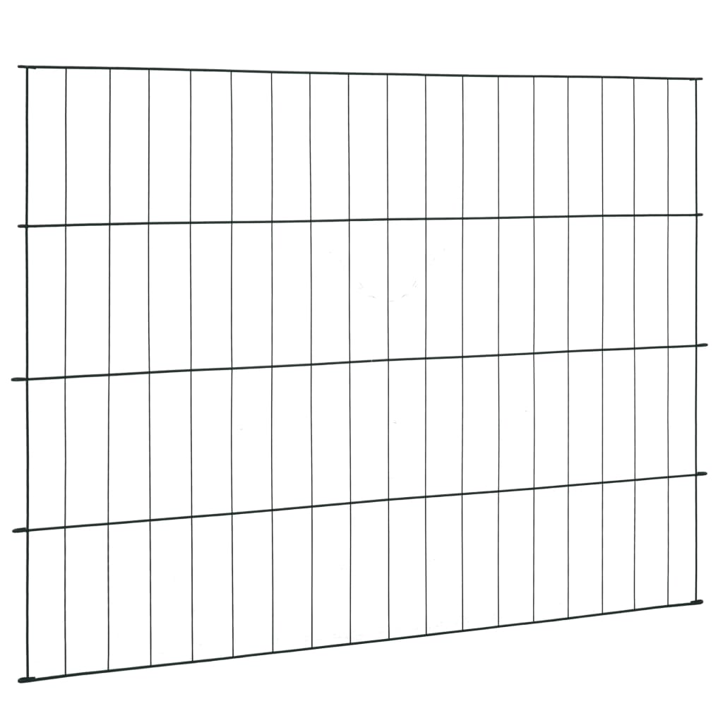 Garden Fence Set 115x79 cm Green