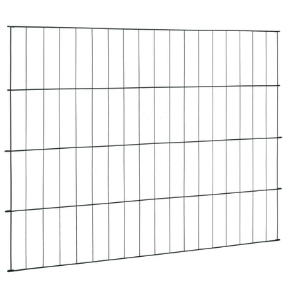 Garden Fence Set 115x79 cm Green