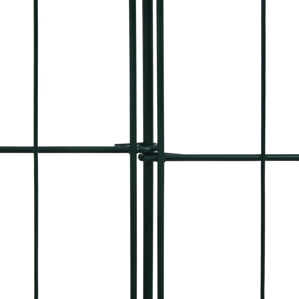 Garden Fence Set 115x79 cm Green