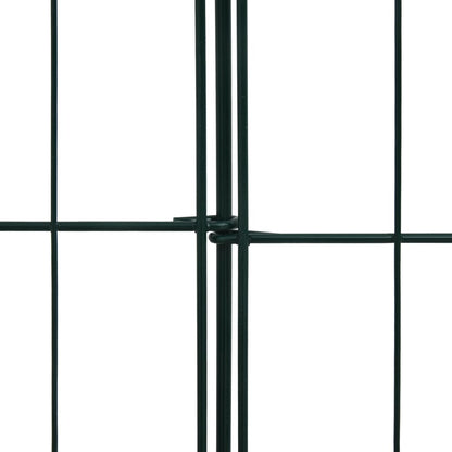Garden Fence Set 115x79 cm Green