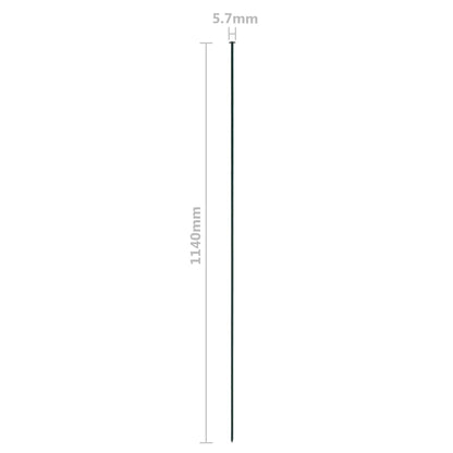 Garden Fence Set 115x79 cm Green