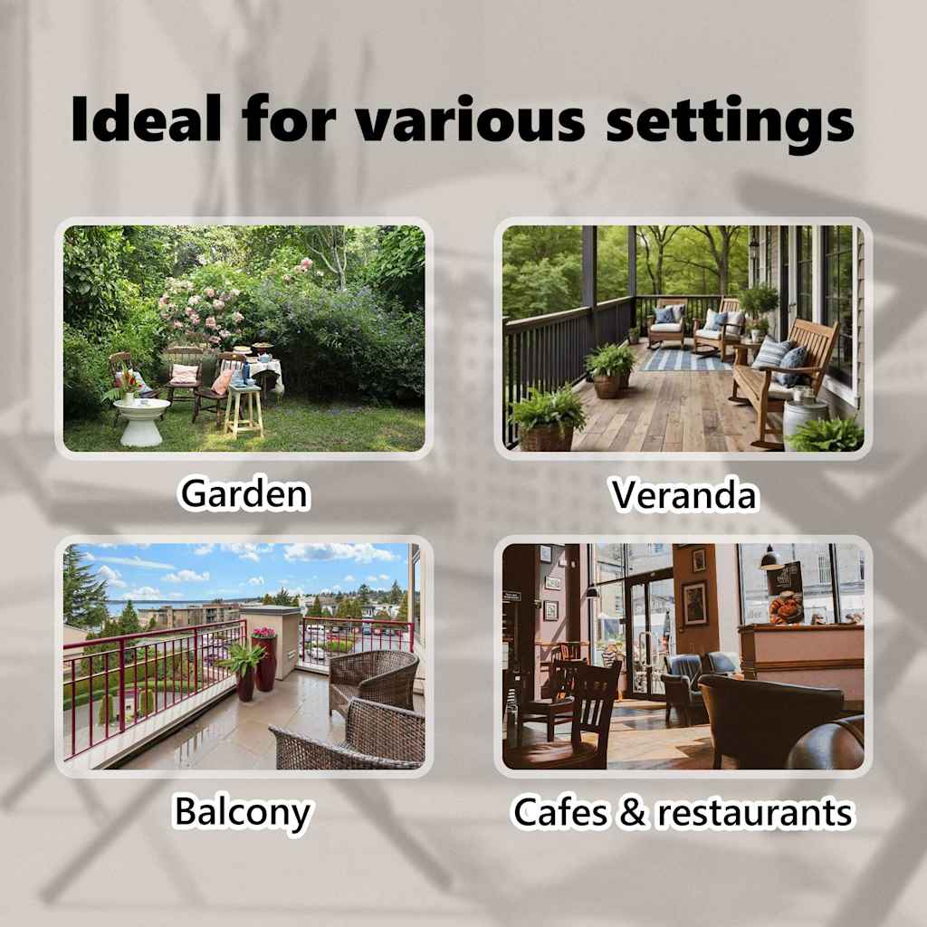 Outdoor Roller Blind 200x270 cm Cream