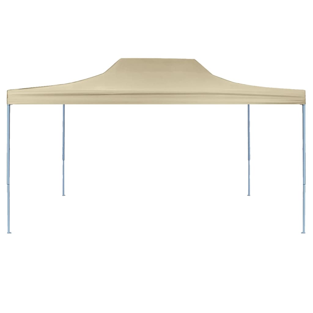 Professional Folding Party Tent 3x4 m Steel Cream