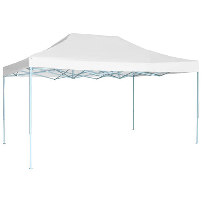 Professional Folding Party Tent 280x410x315 cm Steel White