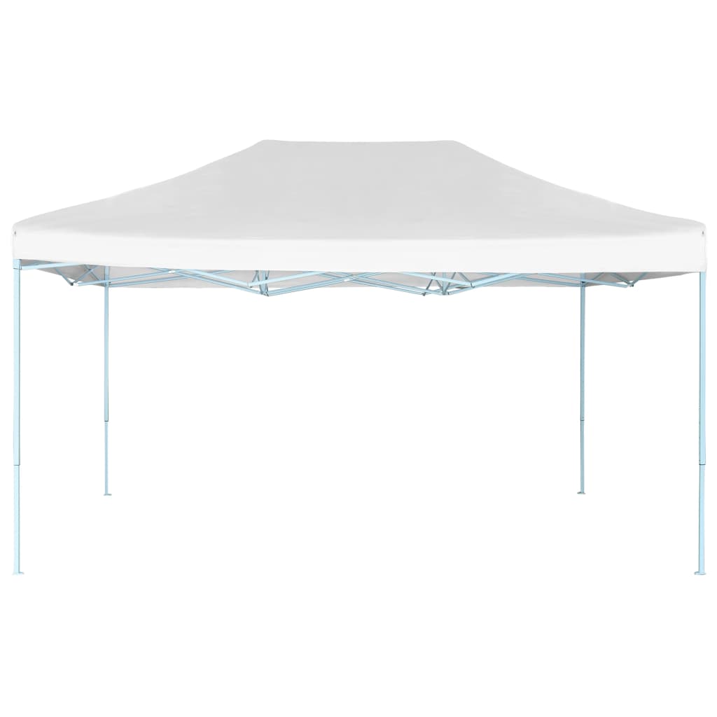 Professional Folding Party Tent 280x410x315 cm Steel White