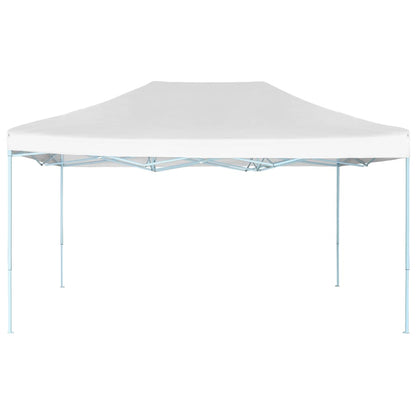 Professional Folding Party Tent 280x410x315 cm Steel White