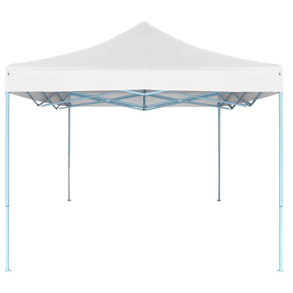 Professional Folding Party Tent 280x410x315 cm Steel White