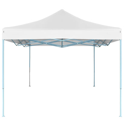 Professional Folding Party Tent 280x410x315 cm Steel White