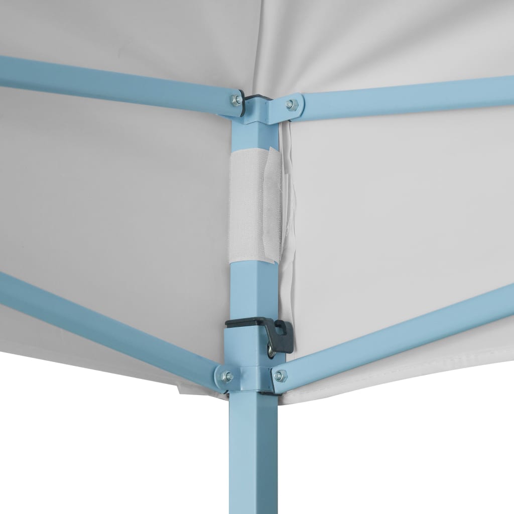 Professional Folding Party Tent 280x410x315 cm Steel White
