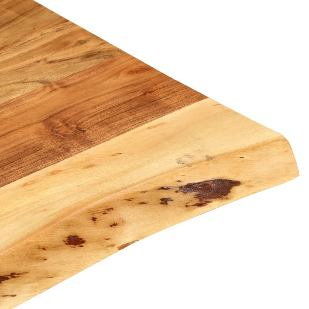 Bathroom Vanity Top Solid Acacia Wood 58x52x3.8 cm