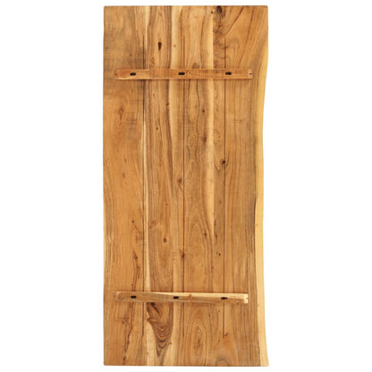 Bathroom Vanity Top Solid Acacia Wood 114x52x3.8 cm