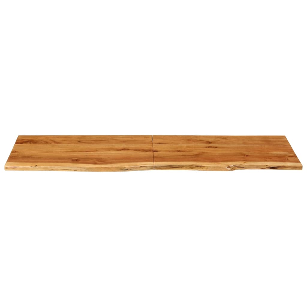 Bathroom Vanity Top Solid Acacia Wood 140x52x2.5 cm
