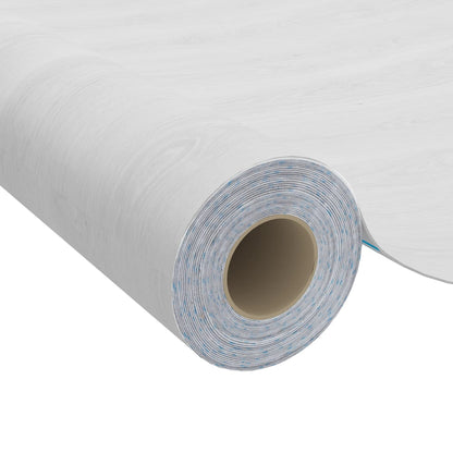 Self-adhesive Door Films 2 pcs White Wood 210x90 cm PVC