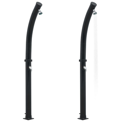 Solar Shower Black 214 cm 20 L