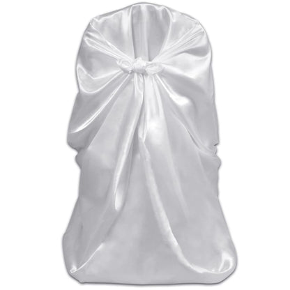 Chair Cover for Wedding Banquet 12 pcs White
