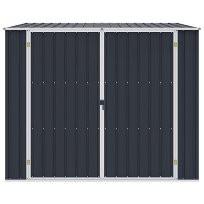 Garden Shed Anthracite 195x198x159 cm Galvanised Steel