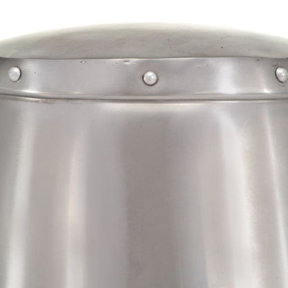 Medieval Knight Helmet Antique Replica LARP Silver Steel