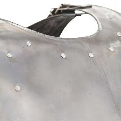 Medieval Knight Body Armour Cuirass Replica LARP Silver Steel