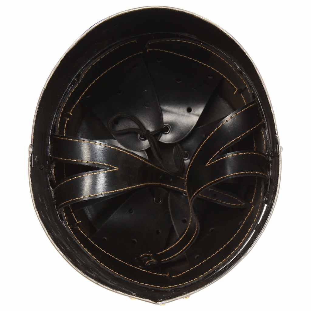Medieval Crusader Knight Helmet Replica LARP Silver Steel
