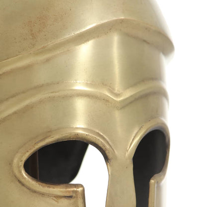 Greek Warrior Helmet Antique Replica LARP Brass Steel