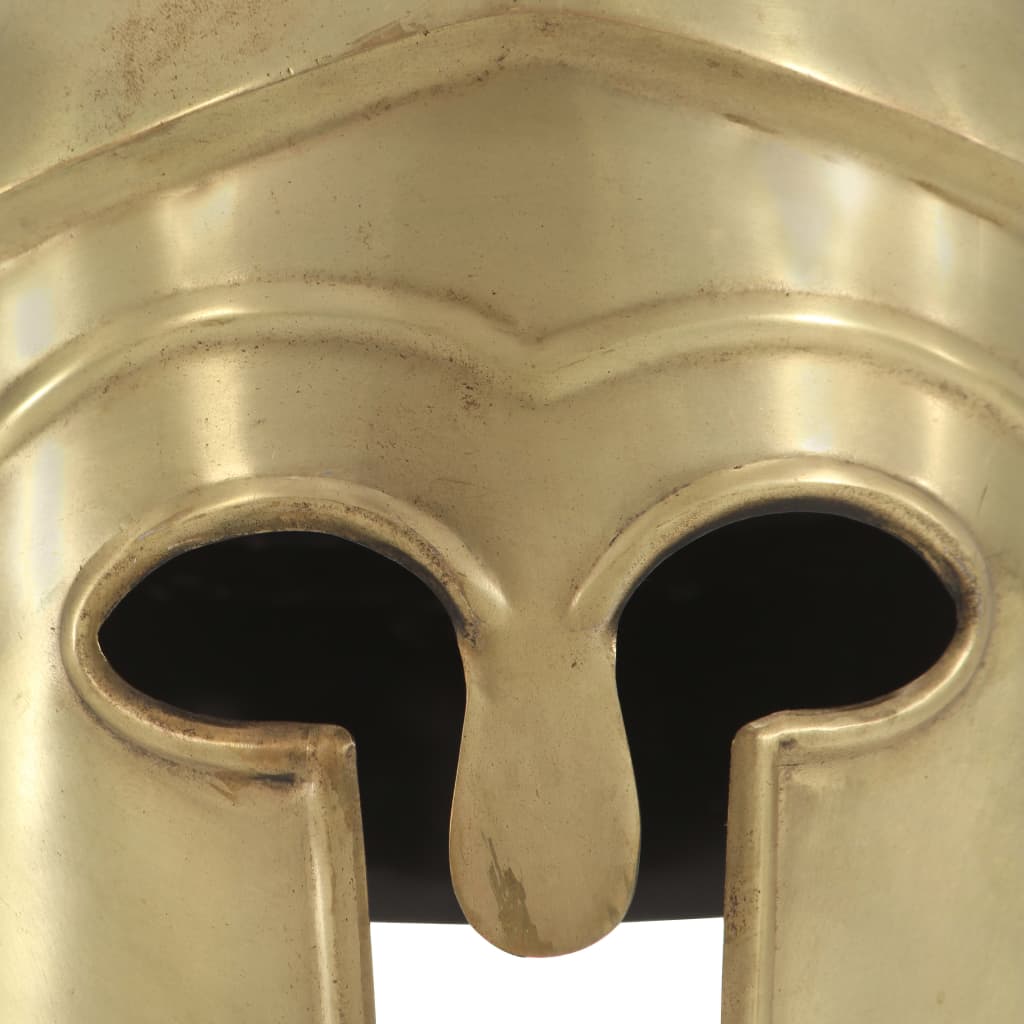 Greek Warrior Helmet Antique Replica LARP Brass Steel