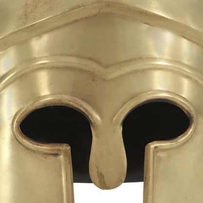 Greek Warrior Helmet Antique Replica LARP Brass Steel