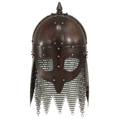 Viking Warrior Helmet Antique Replica LARP Copper Steel