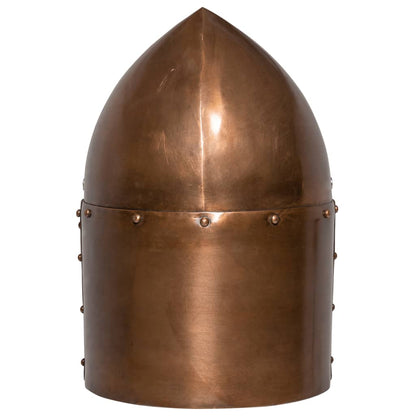 Medieval Knight Helmet Antique Replica LARP Copper Steel