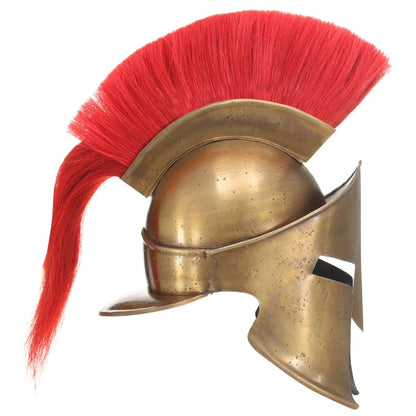 Greek Warrior Helmet Antique Replica LARP Brass Steel