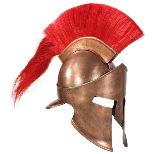Greek Warrior Helmet Antique Replica LARP Copper Steel