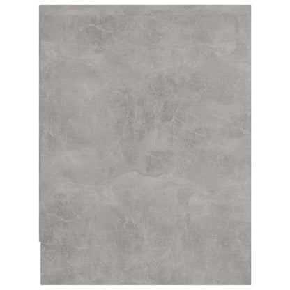 Bedside Cabinet Concrete Grey 40x30x40 cm Engineered Wood