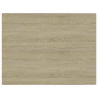Bedside Cabinet Sonoma Oak 40x30x30 cm Engineered Wood