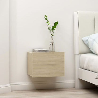 Bedside Cabinet Sonoma Oak 40x30x30 cm Engineered Wood