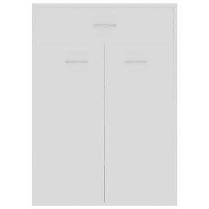 Shoe Cabinet White 60x35x84 cm Engineered Wood