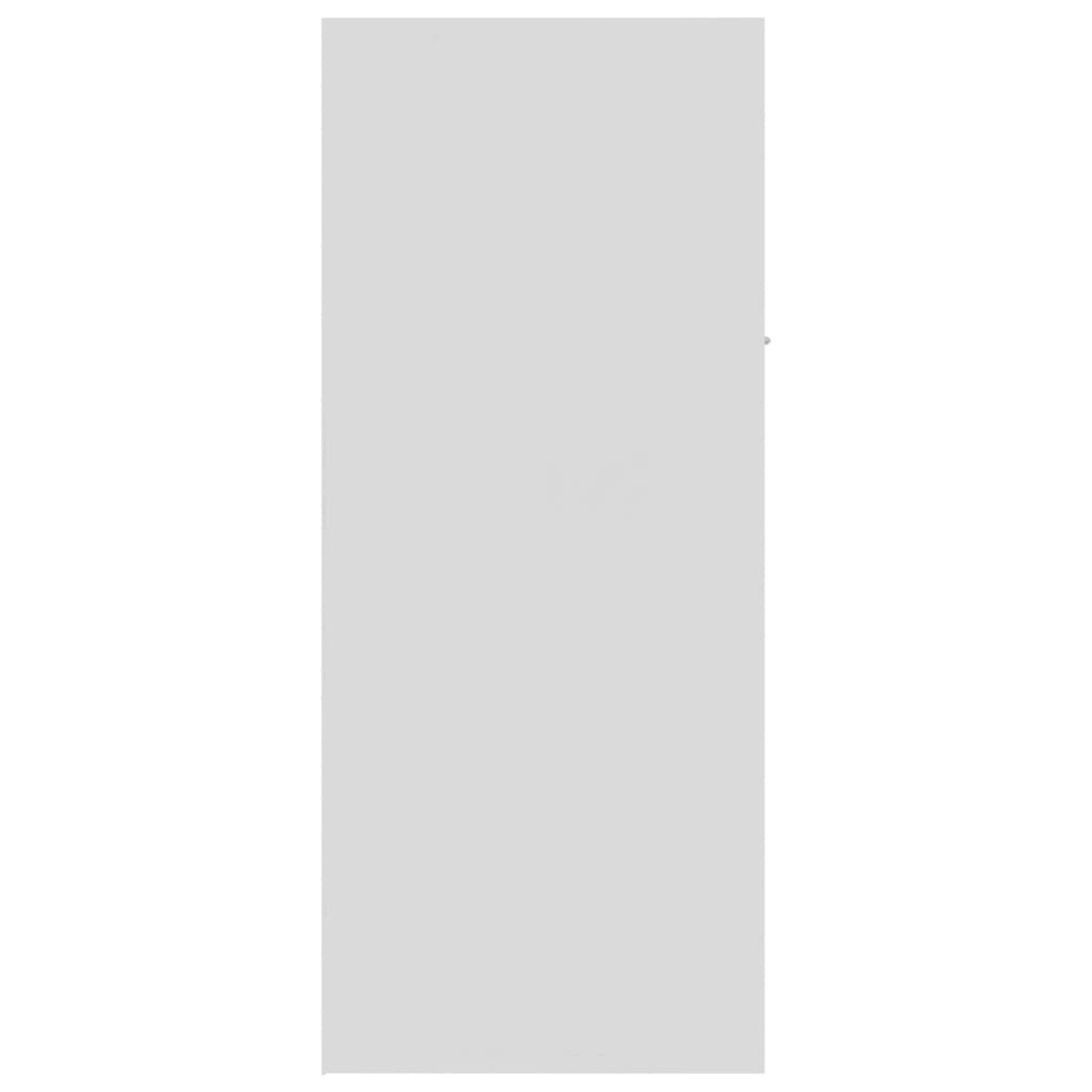 Shoe Cabinet White 60x35x84 cm Engineered Wood