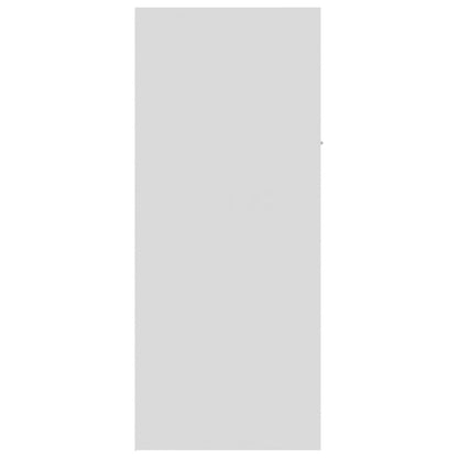 Shoe Cabinet White 60x35x84 cm Engineered Wood