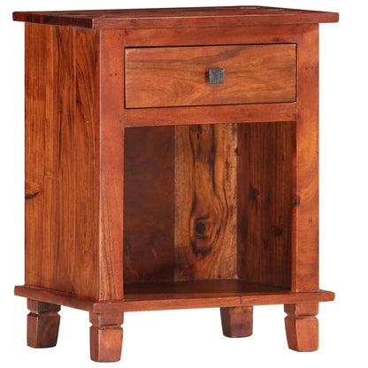 Bedside Cabinet 40x30x50 cm Solid Acacia Wood