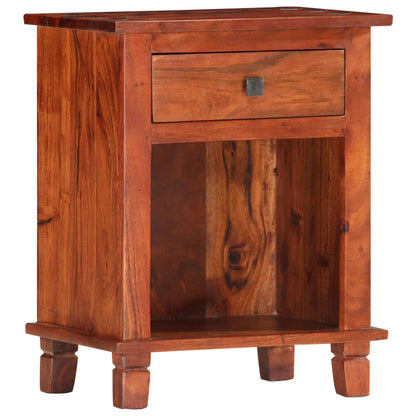 Bedside Cabinet 40x30x50 cm Solid Acacia Wood