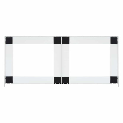 Double Washing and Drying Machine Pedestal White