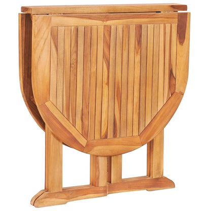 Folding Butterfly Garden Table 120x70x75 cm Solid Teak Wood