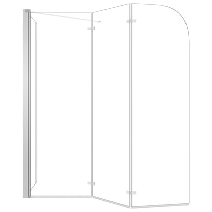 Bath Enclosure 120x69x130 cm Tempered Glass Transparent